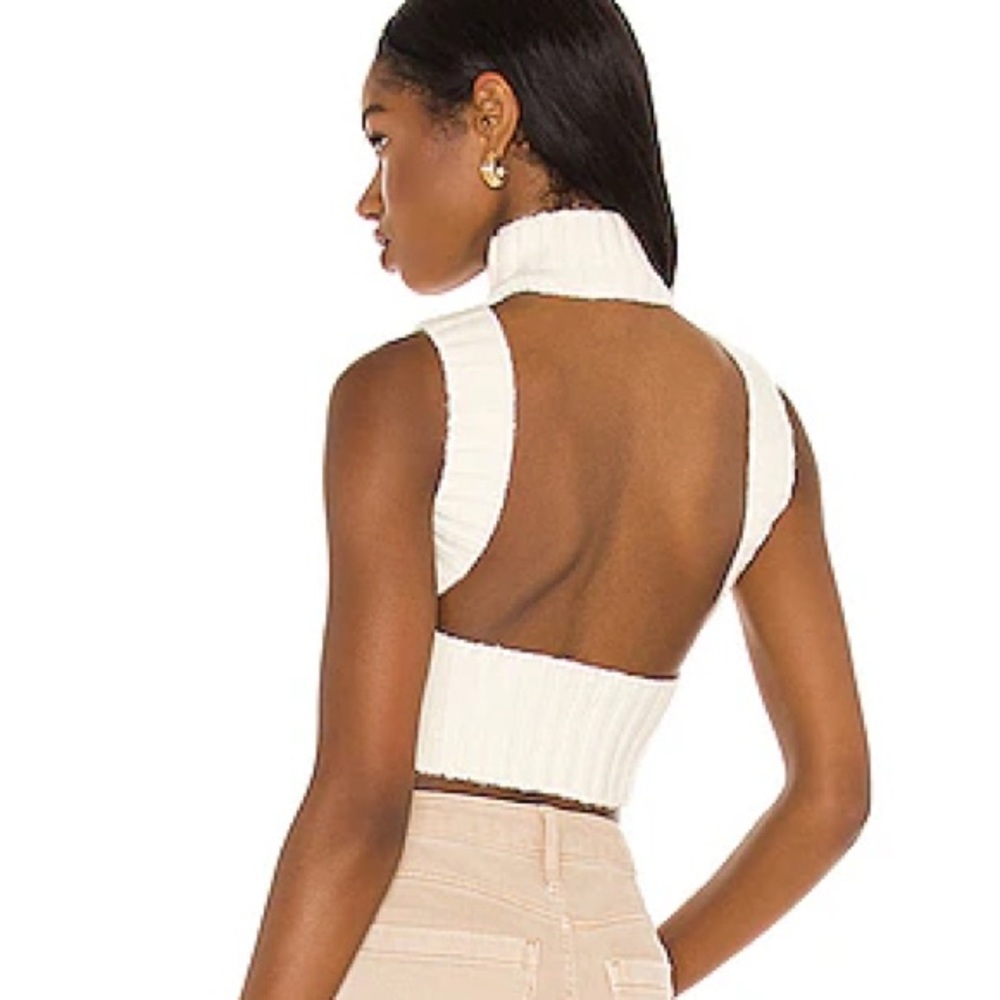For love and lemons open back knit top